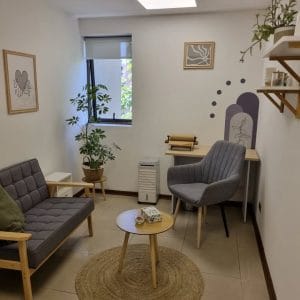 Box de atención psicológica para terapia EMDR y DBR en Providencia